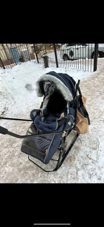 Коляска-санки Nika