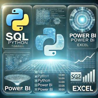 Курс по анализу данных на SQL, python, Power bi, excel