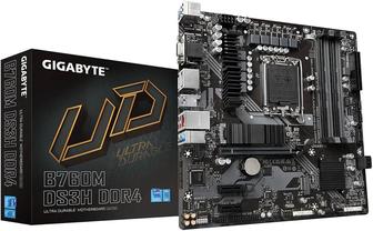 Материнская плата B760M Gigabyte DS3H DDR4 LGA 1700 Материнка