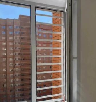 Установка решеток и москитных сеток