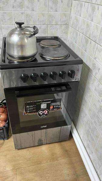 Электрическая газ плита