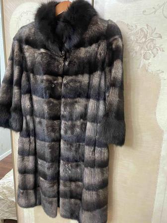 Норковая шуба, размер 38