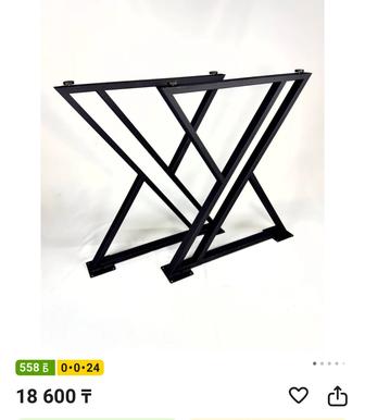 Продам металлические ножки для стола