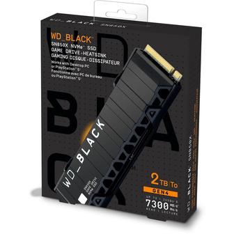 SSD WD BLACK SN850X 2TB NVMe