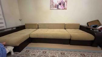 Угловой, раскладной диван