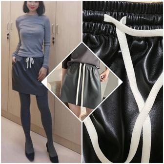 Кожанная юбка