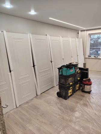 Установка межкомнатных дверей