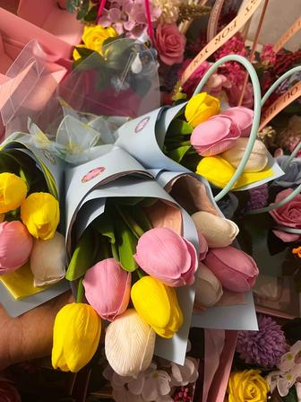 Мыльные букеты