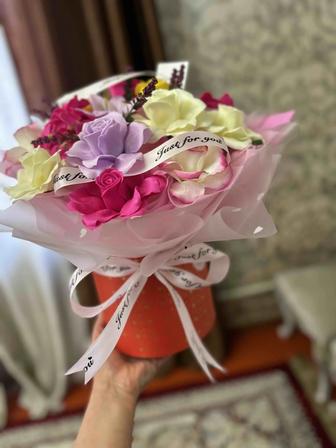 Мыльная розы букеты