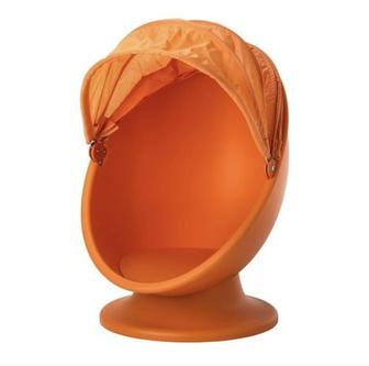 ПРОДАМ ВРАЩАЮЩЕЕСЯ КРЕСЛО ИКЕА ЛЁМСК, ОРАНЖЕВЫЙ, Оригинал