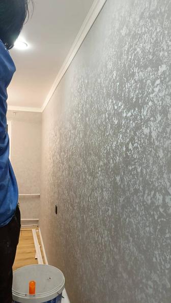 Поклейка обоев