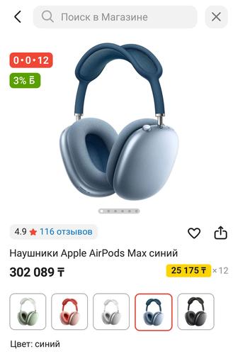 Наушники Apple AirPods Max Синий