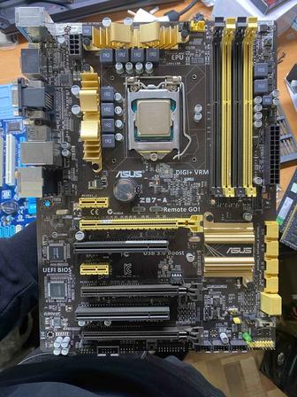 Игровой компьютер в сборе