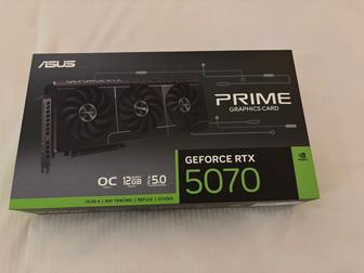 Asus prime rtx 5070 12gb НОВАЯ ГАРАНТИЯ 12 месяцев