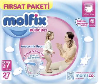 Продам подгузники Molfix 7 трусики