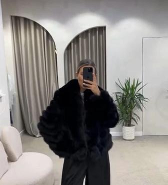 Шуба из песца