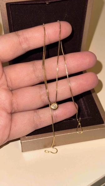Продам золотую цепочку с подвеской