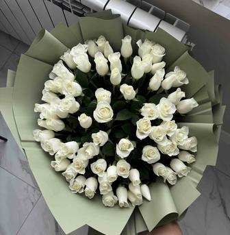 Букет роз 71 шт