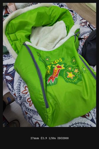 Утепленная накладка на санку