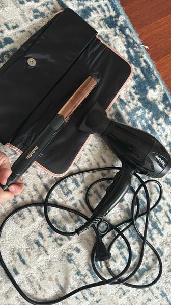 Продам утюжок и фен б/у