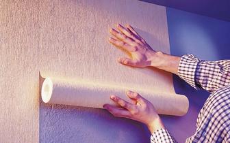 Поклейка обоев