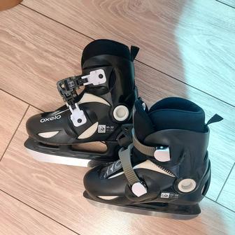 Коньки раздвижные детские размер 30-32 decathlon