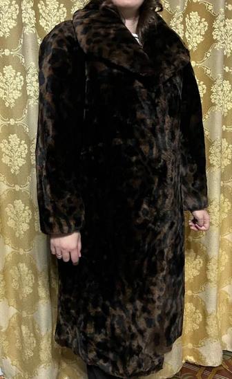 Шуба натуральная цигейка