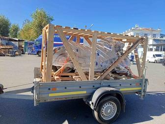 Доставка габаритного груза прицепом