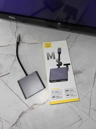 Hdmi сплиттер, type-c, док станция, многофункциональный