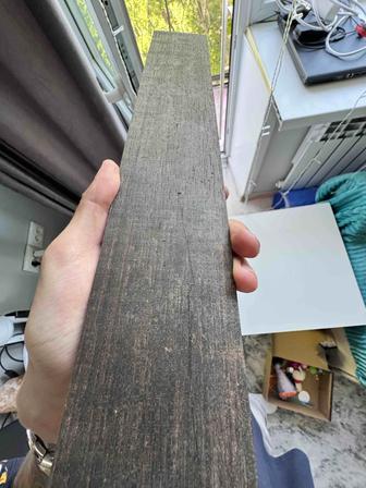 Накладка для электрогитары черное дерево