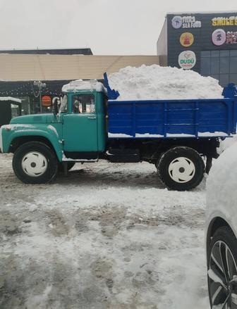 Вывоз снега ЗИЛ самосвал
