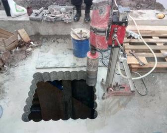 Алмазное бурение любых видов работы