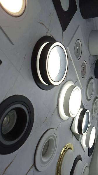 Люстра установка