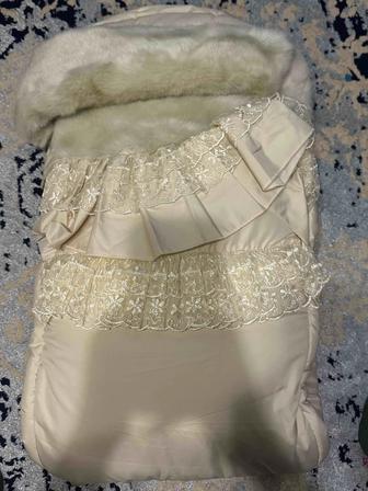 Продам зимний конверт на выписку