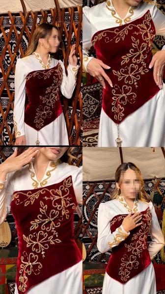 Продам платье на кыз узату и сырга салу