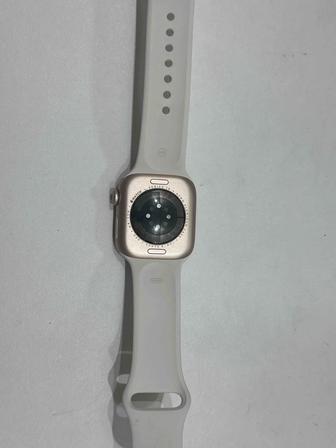 Смарт часы Apple Watch 10 42 mm золотисто белые
