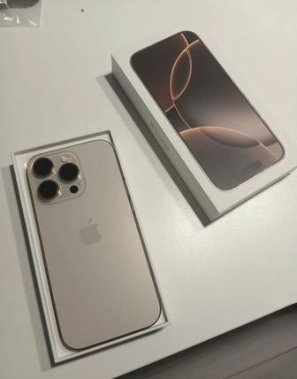 iPhone 16 Pro Natural Titanium Идеальное состояние