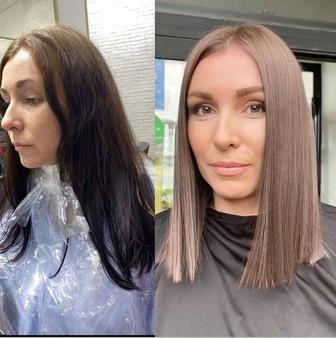 Окрашивание волос