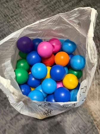 Шарики для сухого бассейна 100шт