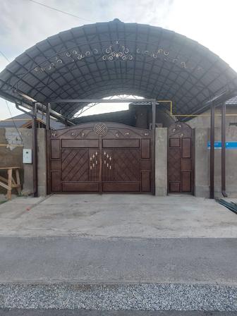 Покраска ворота,сварочные работа