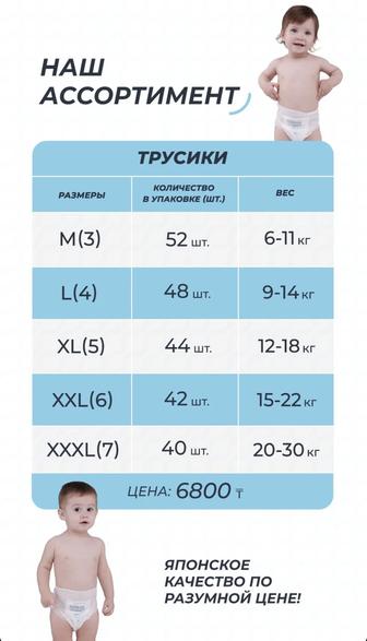 бесплатная доставка подгузников