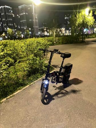 Складной электровелосипед e-Bike. Почти как новый