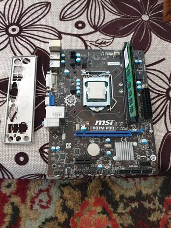 Мат плата Н81 1150