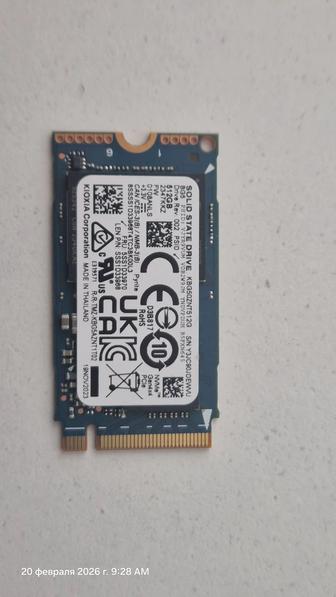 SSD M.2 NVMe 512Gb KIOXIA размер (2242))