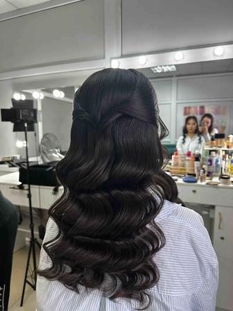 Прическа и макияж