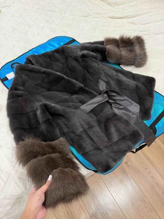 Норковая шуба , соболь