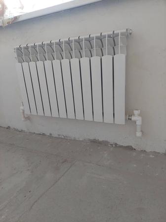 Установка радиаторы отопления ,отопительные котлы