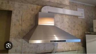 Установка кухонной вытяжки и телевизоров