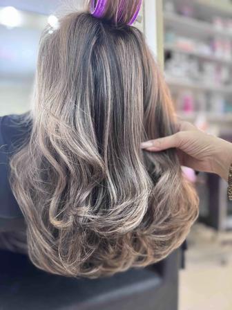 Сложное окрашивание волос