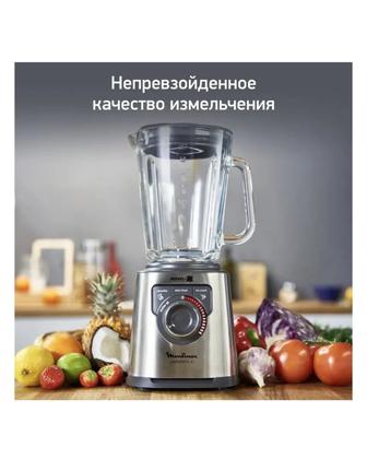 Блендер Moulinex серебристый
